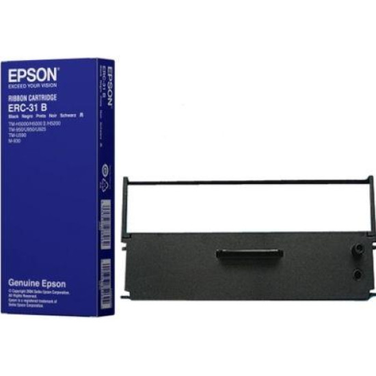 Ribbon Epson C43S015369 ERC-31B Black Ribbon Epson C43S015369 ERC-31B Black
