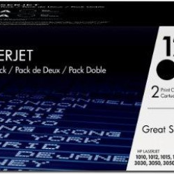 Toner Laser 12A HP LJ 1010 Ultraprecise Black Dual Pack
