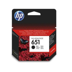 Ink HP No 651 Black 600pgs