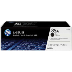 Toner Laser 35AD HP LJ P1005,1006 Black Dual Pack