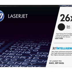 HP 26X High Yield Black Original LaserJet Toner Cartridge 9K