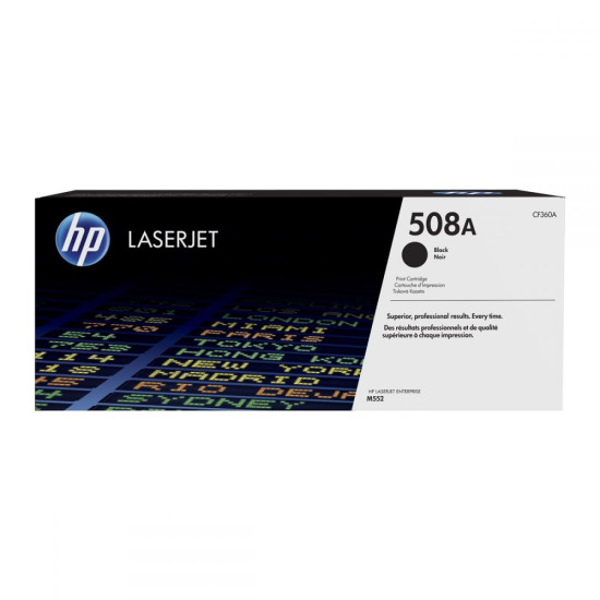 Toner Laser 508A HP LJ Color M552 Black 6K Pgs Toner Laser 508A HP LJ Color M552 Black 6K Pgs