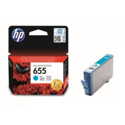 Ink HP No 655 Cyan Ink Crtr