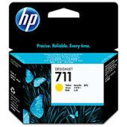 Ink HP No 711 Yellow Ink Crtr - 29ml