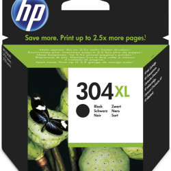 Ink HP No 304XL Black Ink Crtr 300 pgs