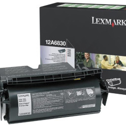 Toner Laser Lexmark 12A6830 Black 7500 Pgs