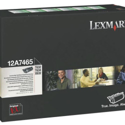 Toner Laser Lexmark 12A7465 Black 32K Pgs