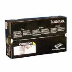 Toner Laser Lexmark C500S2YG Yellow Standard 1.5K Pgs