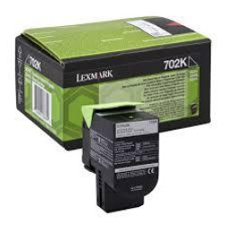 Toner Laser Lexmark 70C20K0 Standard Black -1k Pgs