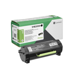 Toner Laser Lexmark 51B2000 Standard -2.5k Pgs