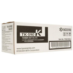 Toner Laser Kyocera Mita TK-590K Black - 7.5K Pgs