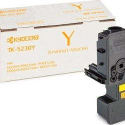 Toner Laser Kyocera Mita TK-5230Y Yellow HC - 2,2K Pgs
