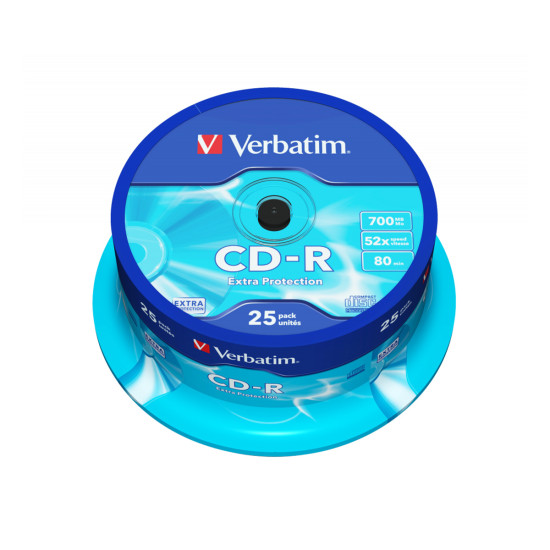 CD-R VERBATIM 43432 700MB 52X EXTRA PROTECTION SURFACE