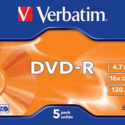 DVD-R VERBATIM 43519 AZO 4.7GB 16X MATT SILVER SURFACE