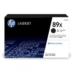 HP 89X Black LaserJet Toner Cartridge CF289X ( 10K )
