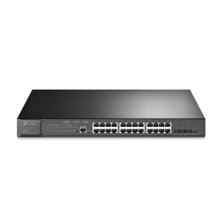 TP-Link TL-SG3428XMP JetStream™ 24-Port Gigabit and 4-Port 10GE SFP+ L2+ Managed Switch with 24-Port PoE+