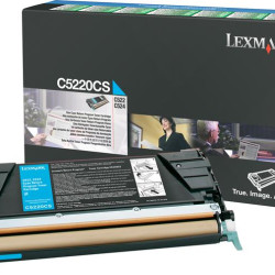 Toner Laser Lexmark C5220CS Cyan -3000Pgs
