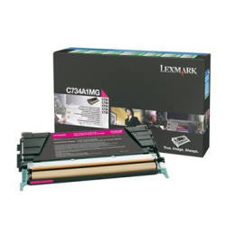 Toner Laser Lexmark C734A1M Magenta Standard 6K Pgs