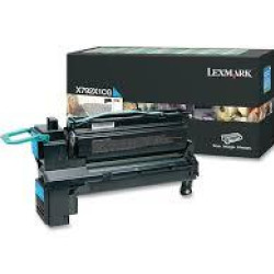 Toner Laser Lexmark X792X1CG Cyan Extra High Yield 20K Pgs