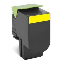 Toner Laser Lexmark 80C2HY0 Extra High Yield Yellow -3k Pgs