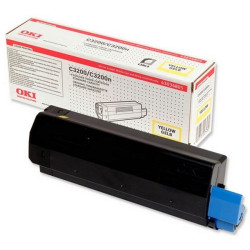 Toner Laser Oki 43034805 Yellow -1500Pages
