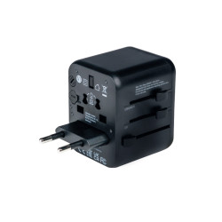 Verbatim UTA-01 Universal Travel Αντάπτορας με 2xUSB Charger - 49543
