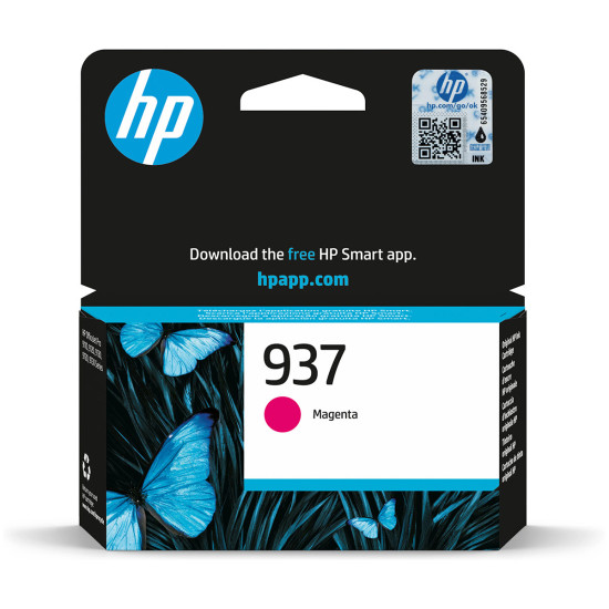 HP 937 Magenta Original Ink Cartridge HP 937 Magenta Original Ink Cartridge