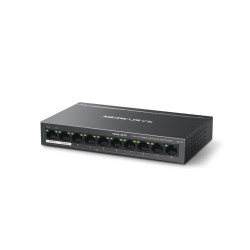 Mercusys MS110P 10-Port 10 100Mbps Desktop Switch with 8-Port PoE+