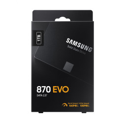 SSD SAMSUNG 870 EVO 2.5'' 1TB SATA3 - MZ-77E1T0B EU