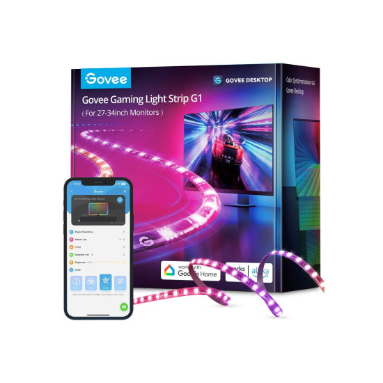 Govee Gaming Light Strip G1 27-34 inch - H6609 Govee Gaming Light Strip G1 27-34 inch - H6609