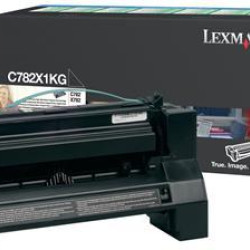 Toner Laser Lexmark C782X1KG Black 15K Pgs