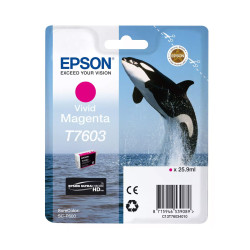 Ink Epson T7603 C13T76034N10 Ultrachrome HD Vivid Magenta - 26ml
