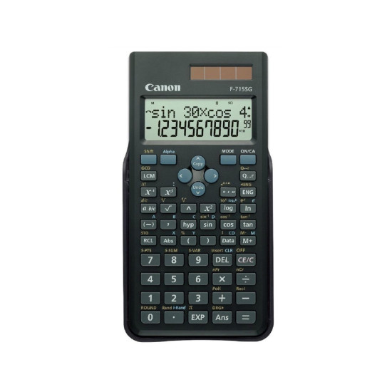 Calculator Canon Scientific 16 Digit F-715SG Black Calculator Canon Scientific 16 Digit F-715SG Black