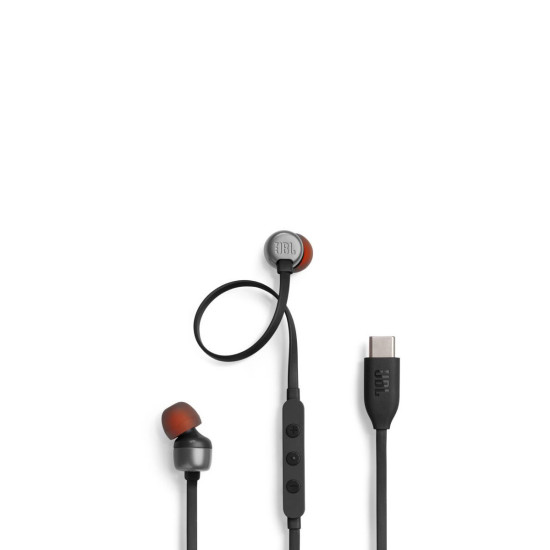 JBL Tune 310C, In-Ear Headphones, USB-C, Hi-Res, (Black) JBLT310CBLK JBL Tune 310C, In-Ear Headphones, USB-C, Hi-Res, (Black) JBLT310CBLK