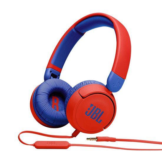 JBL JR310, On-Ear Headphones for Kids, Universal (Red) JBLJR310RED JBL JR310, On-Ear Headphones for Kids, Universal (Red) JBLJR310RED