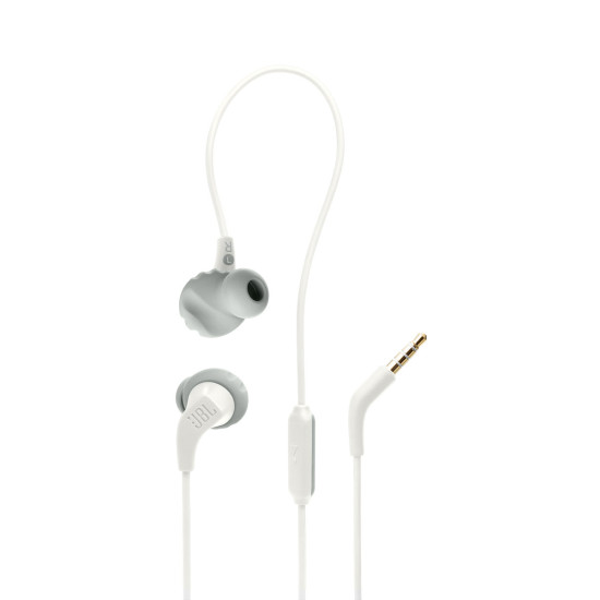 JBL Endurance RUN 2, In-Ear Sport Headphones, One Button control, Mic (White) JBLENDURRUN2WHT JBL Endurance RUN 2, In-Ear Sport Headphones, One Button control, Mic (White) JBLENDURRUN2WHT