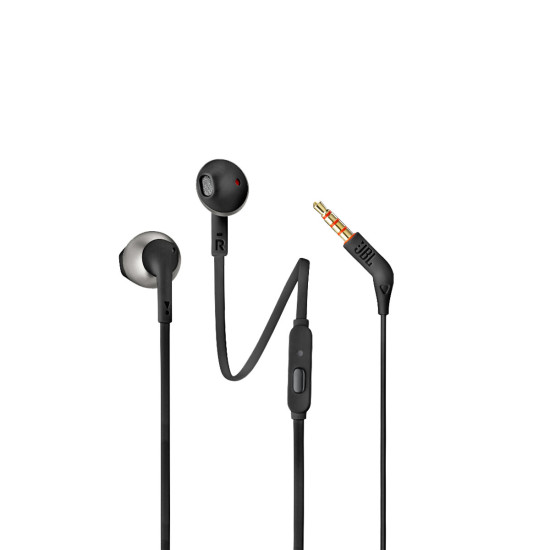 JBL Tune 205 Earbuds Handsfree με Βύσμα 3.5mm Μαύρο JBLT205BLK JBL Tune 205 Earbuds Handsfree με Βύσμα 3.5mm Μαύρο JBLT205BLK