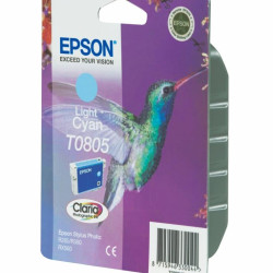 Ink Epson T0805 C13T08054020 Light Cyan Crtr - 410Pgs