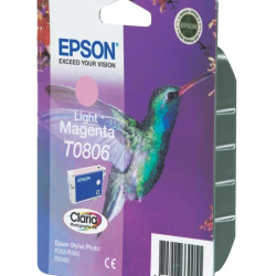 Ink Epson T0806 C13T08064020 Light Magenta Crtr - 590Pgs