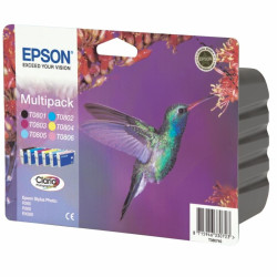 Ink Epson T0807 C13T08074020 Multipack 6 Colours
